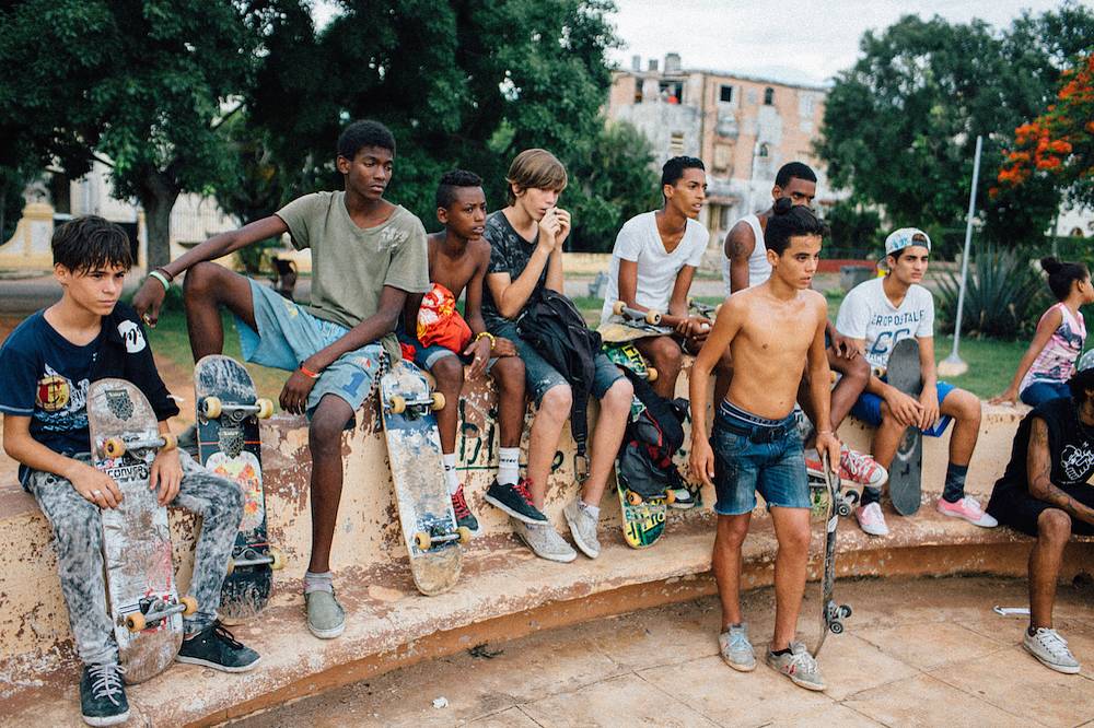 One of Tyler Mitchell's photographs of Havana, Cuba. Photo courtesy of the artist.