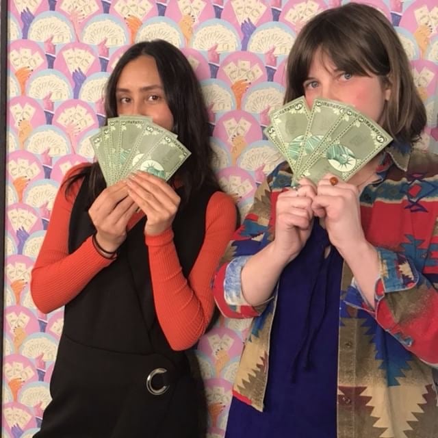 "The Money Gap" at the pop-up museum That Lady Thing. Photo courtesy of That Lady Thing.
