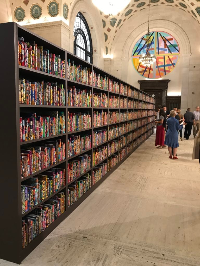 Yinka Shonibare MBE, The American Library, 2018. Photo by Tim Schneider.