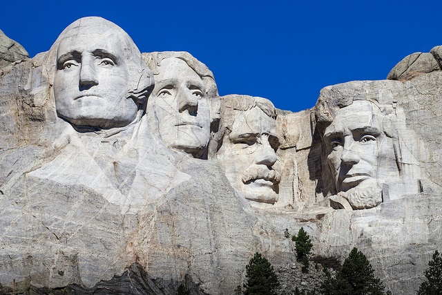 Mount Rushmore in South Dakota. Image courtesy of Christian Collins via Flickr