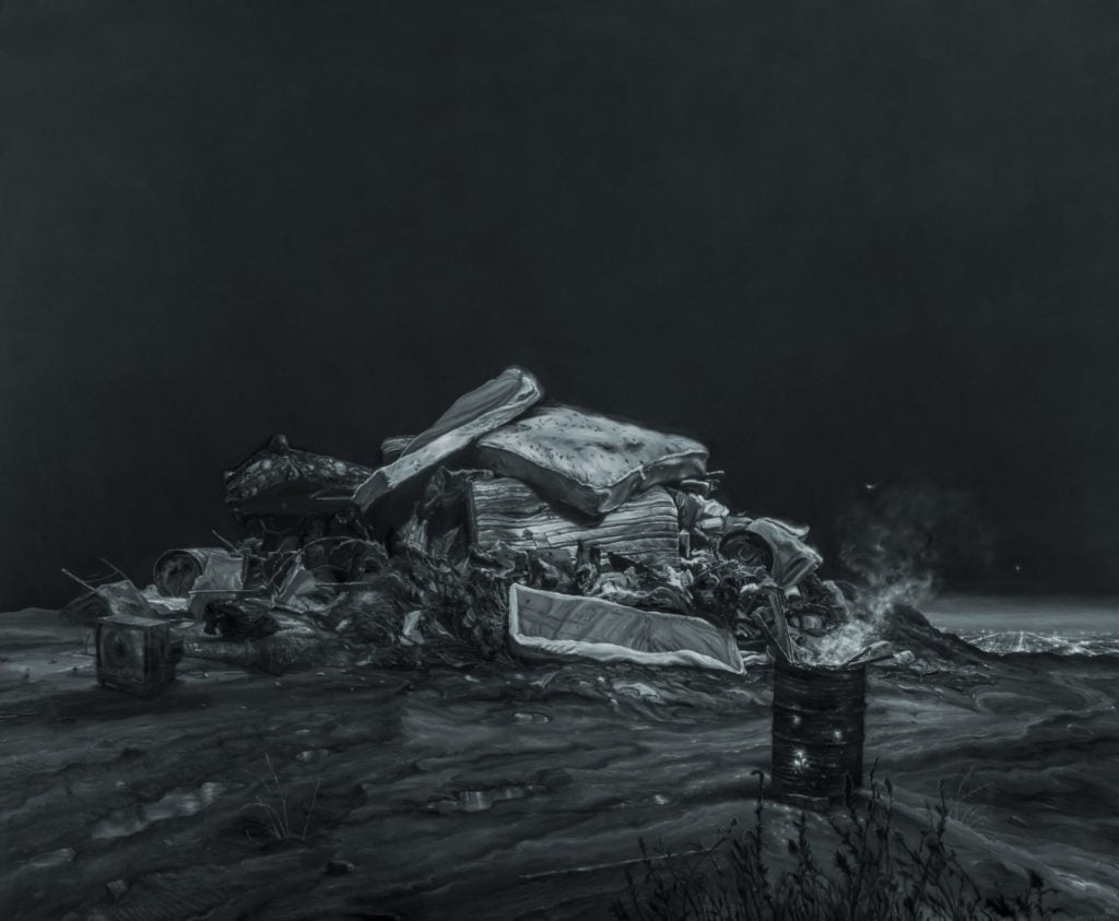 Vincent Valdez, The City II (2016). Photo by Peter Molick, courtesy of the artist, David Shelton Gallery, and The University of Texas at Austin, purchase through the generosity of Guillermo C. Nicolas and James C. Foster with additional support from Jeanne and Michael Klein and Ellen Susman.