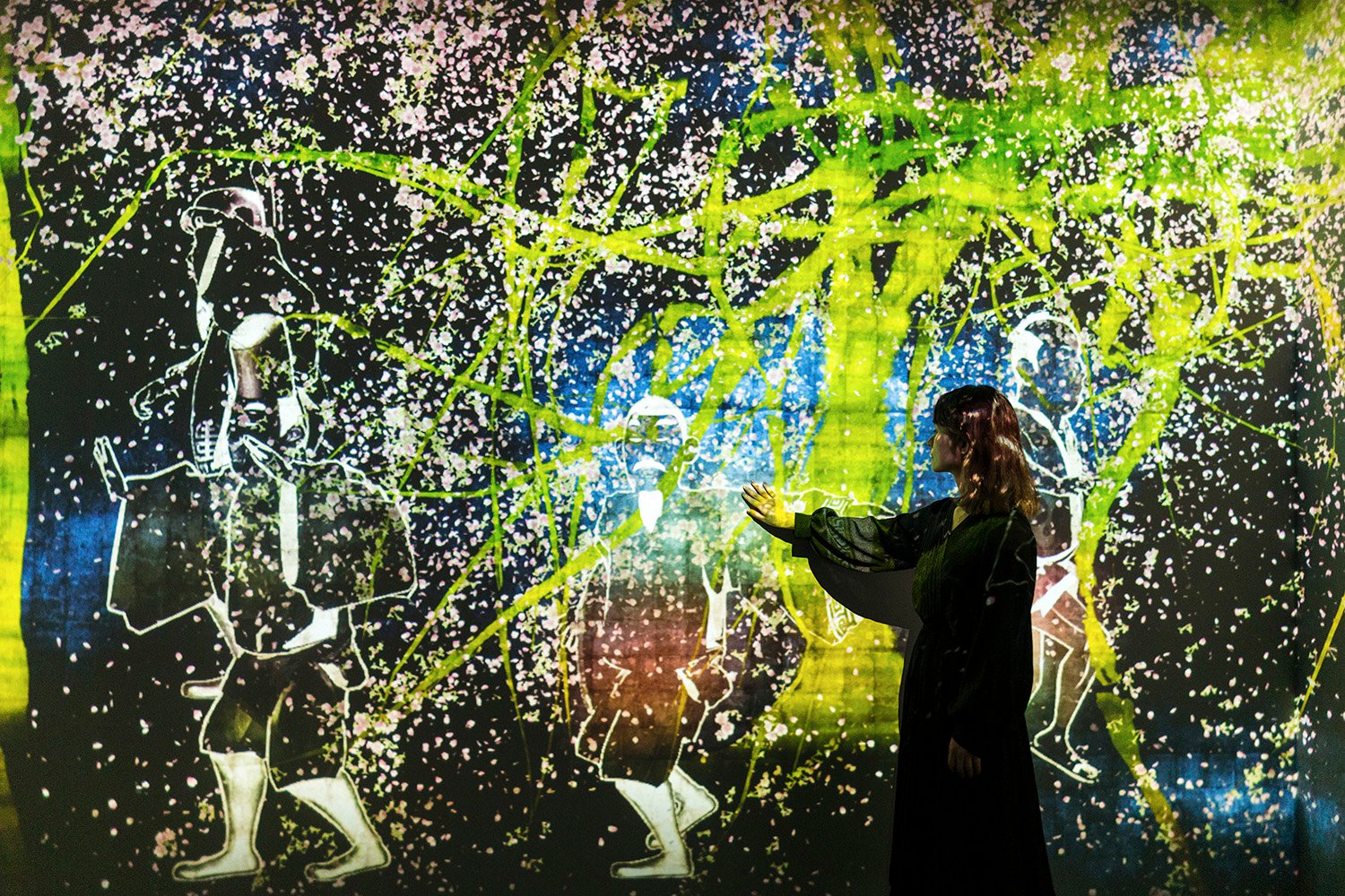 Art from the Digital Art Museum: teamLab Borderless. Photo courtesy of teamLab.