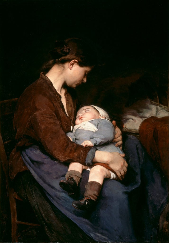 Elizabeth Nourse, <em>A Mother</em> (1888). Courtesy of the Cincinnati Art Museum. 