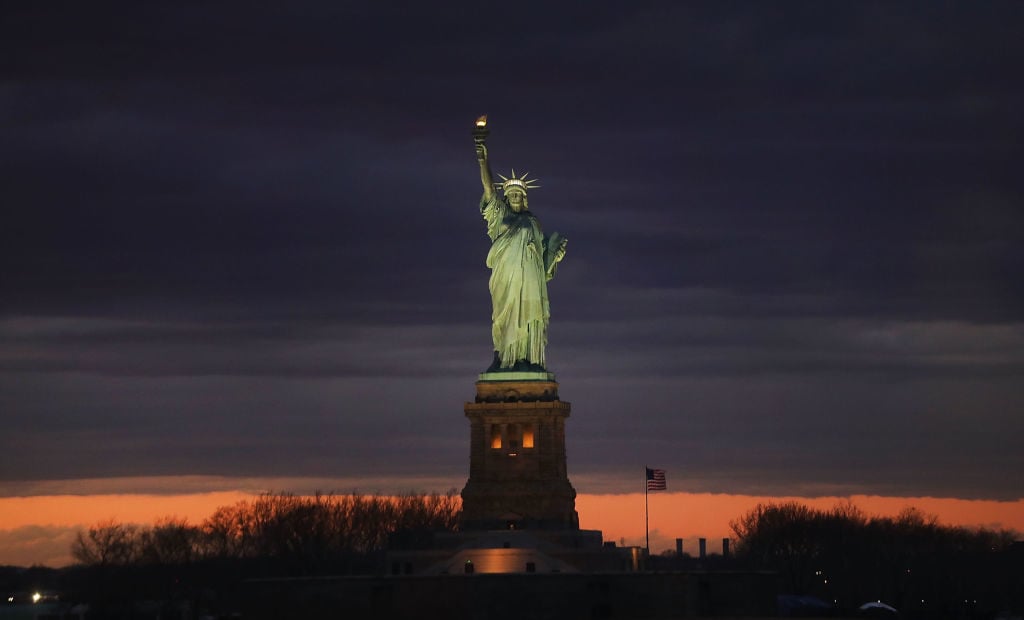 The Statue of Liberty. Photo by Spencer Platt/Getty Images.