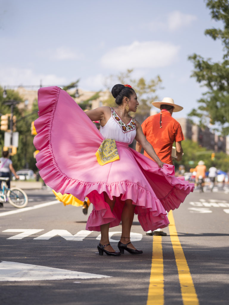 The Bronx Museum's Boogie on the Boulevard on Grand Concourse in 2017. Photo courtesy of the Bronx Museum, by Argenis Apolinario.