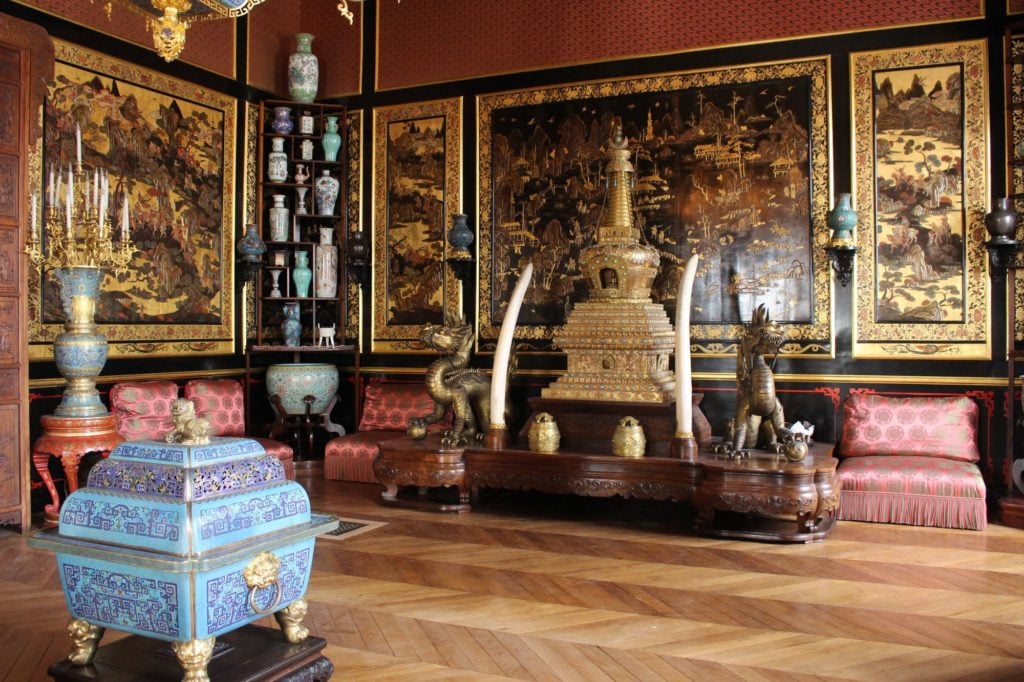 The Chinese Museum at the Château de Fontainebleau outside of Paris. Photo courtesy of the Château de Fontainebleau.