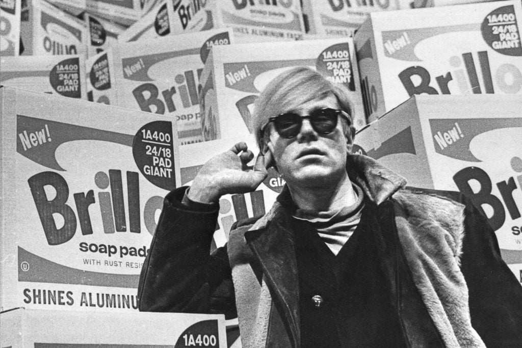 Andy Warhol. Photo by Lasse Olsson/Pressens bild, courtesy of the Moderna Museet.