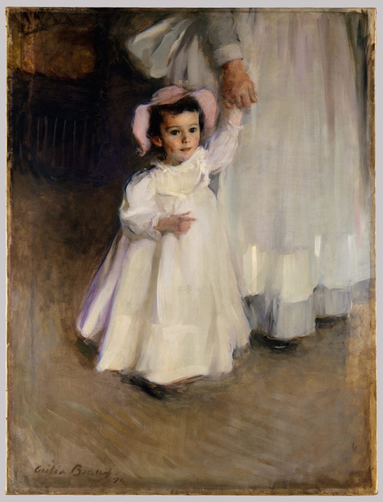 Cecilia Beaux, Ernesta (Child with Nurse), 1894. Courtesy of the Metropolitan Museum of Art, Maria DeWitt Jesup Fund, 1965.