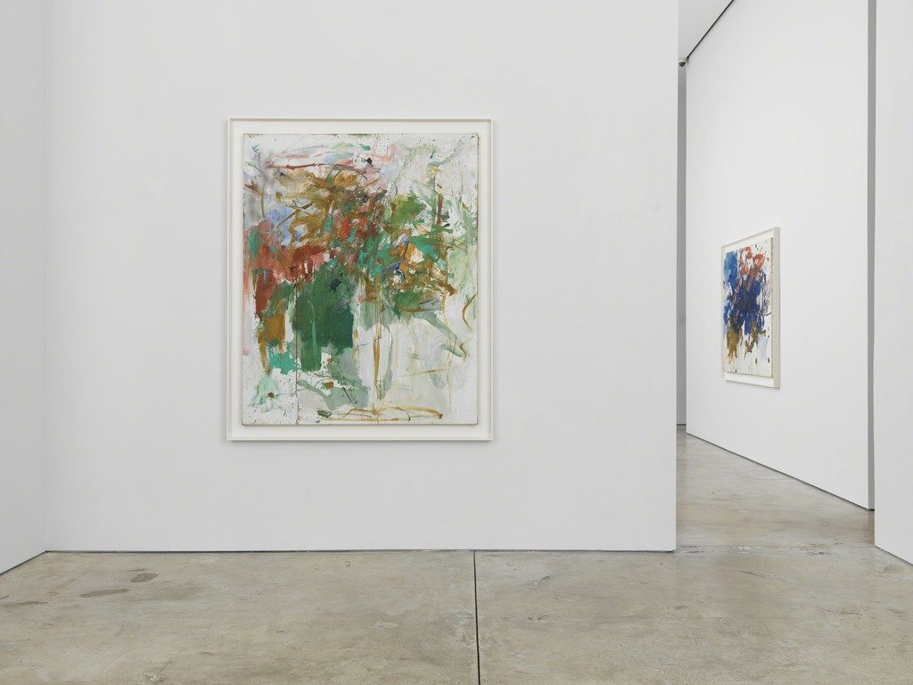 "Joan Mitchell: Paintings from the Middle of the Last Century, 1953–1962" installation view at Cheim & Read. Photo courtesy of Cheim & Read.