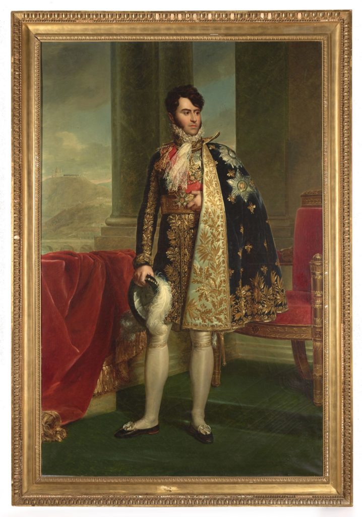 François Gérard, Portrait of Prince Camillo Borghese (circa 1810). Photo by Michael Bodycomb, courtesy of the Frick Collection.