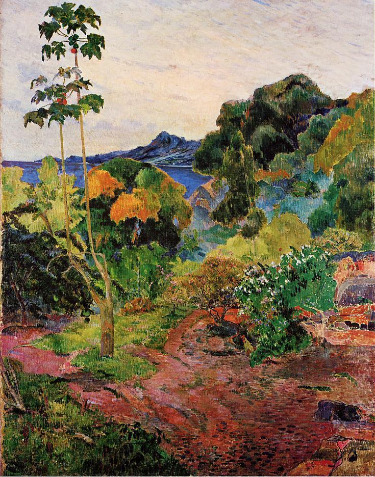 Paul Gauguin, <em>Martinique Landscape</em> (1887). Courtesy of the Scottish National Gallery, Edinburgh.