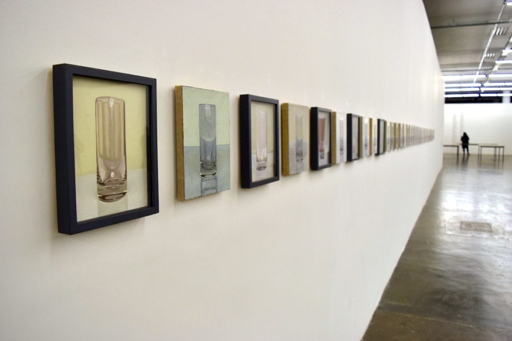 Series of works by Peter Dreher, <em>Day by Day Good Day</em>. Image courtesy Ben Davis.