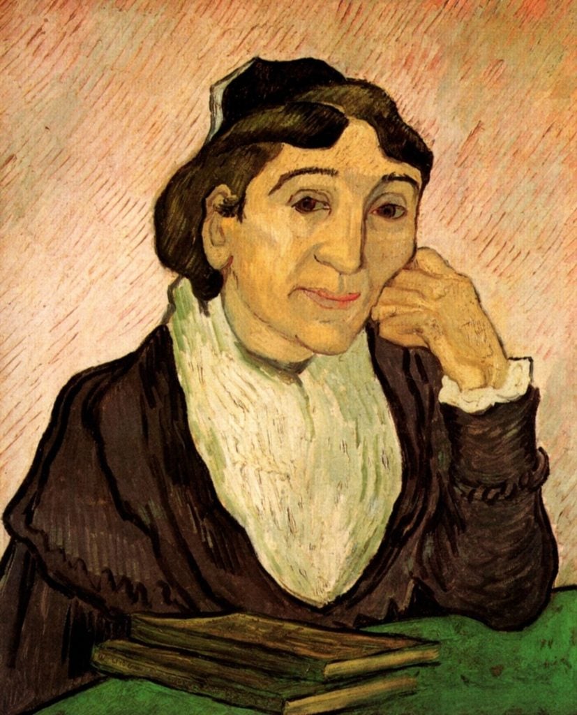 Vincent van Gogh, <em>Portrait of Marie Ginoux (The Arlesienne)</em>, 1890, after Paul Gauguin. Courtesy of the Galleria Nazionale d'Arte Moderna, Rome