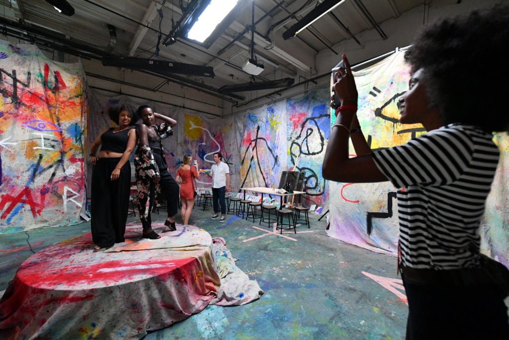 The Artists in Residence at 29Rooms. Photo by Dia Dipasupil/Getty Images for Refinery29.