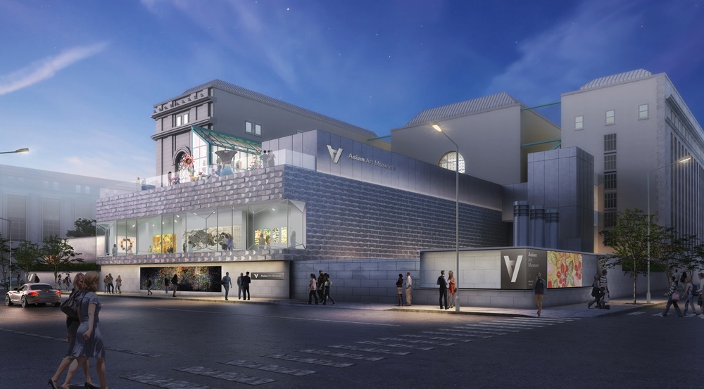 The Akiko Yamazaki & Yang Pavilion, Asian Art Museum San Francisco, CA, US Concept design at ©️ wHY