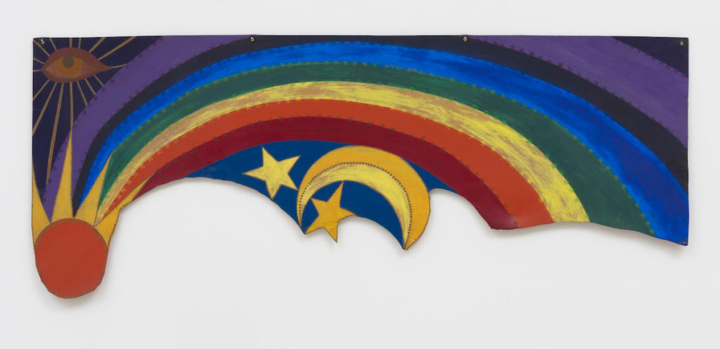 Betye Saar, Rainbow Mojo (1972). Courtesy of the artist and Roberts Tilton, Los Angeles. Photo: Robert Wedemeyer.