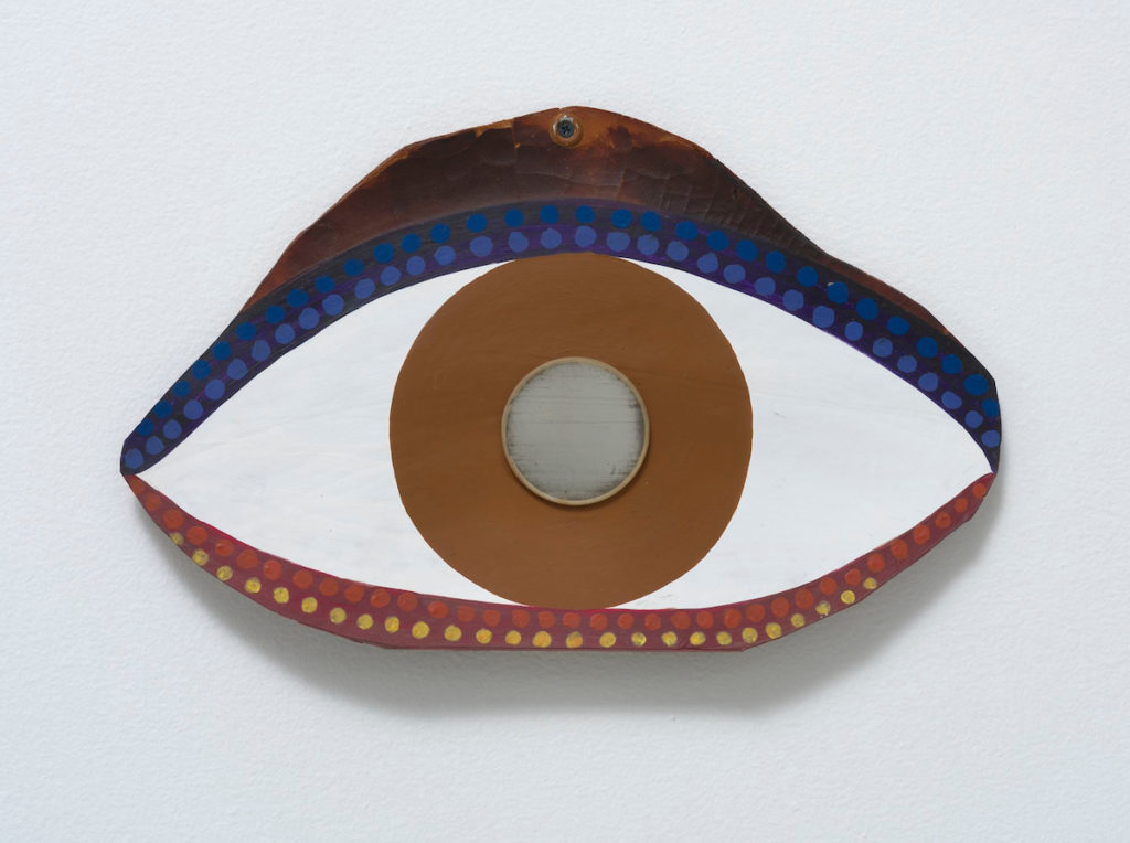 Betye Saar, Eye (1972). Courtesy of the artist and Roberts Projects, Los Angeles. Photo: Robert Wedemeyer.