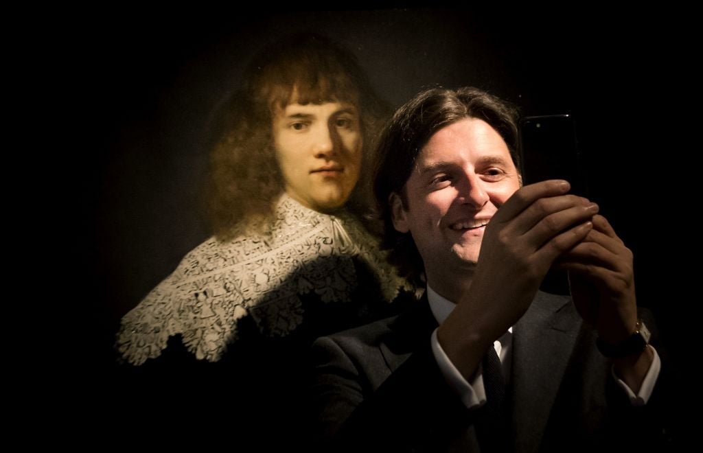 Amsterdam art dealer and historian Jan Six. Photo: Koen van Weel/AFP/Getty Images.