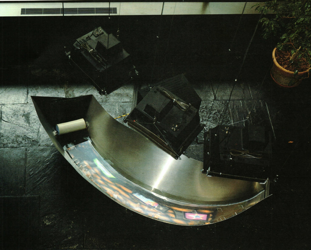 Shigeko Kubota, <em>River</em> (1979–81). Photo courtesy Shigeko Kubota Video Art Foundation, New York.