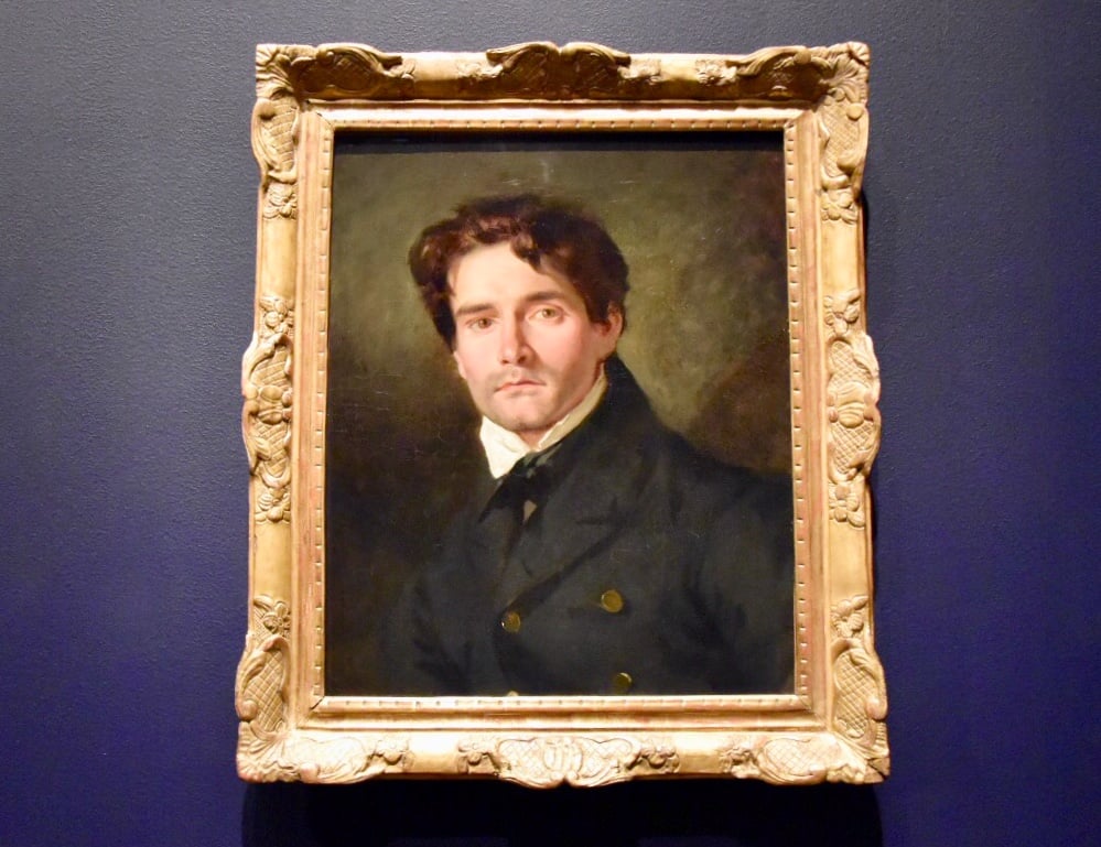 Eugène Delacroix, <em>Léon Riesener</em> (1835). Image courtesy Ben Davis.