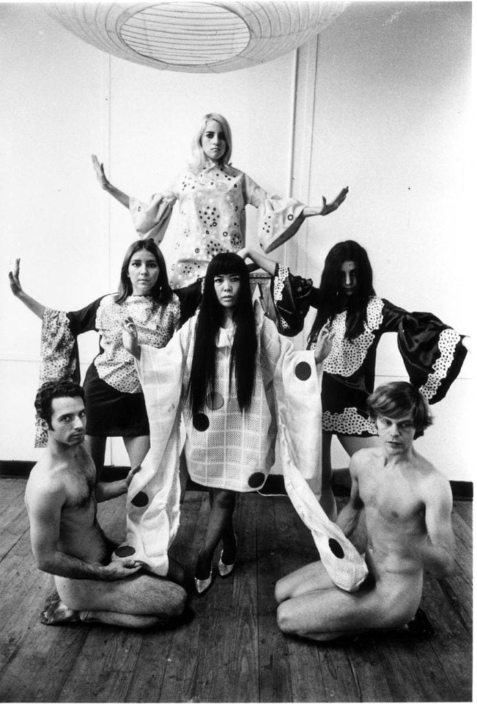 Yayoi Kusama’s New York studio (1968). Photo ©Yayoi Kusama, Yayoi Kusama Studio Inc.