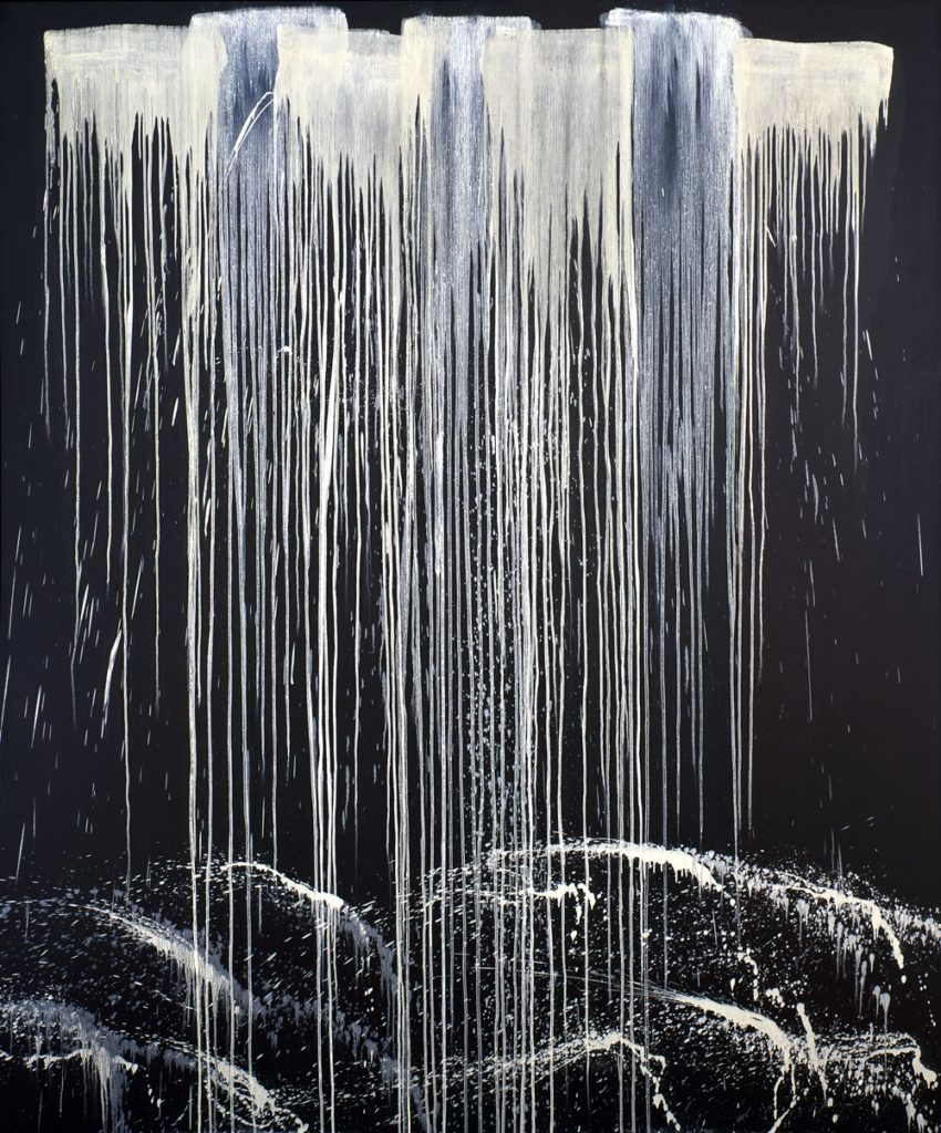 Pat Steir, Elephant Waterfall (1990) ©Pat Steir
