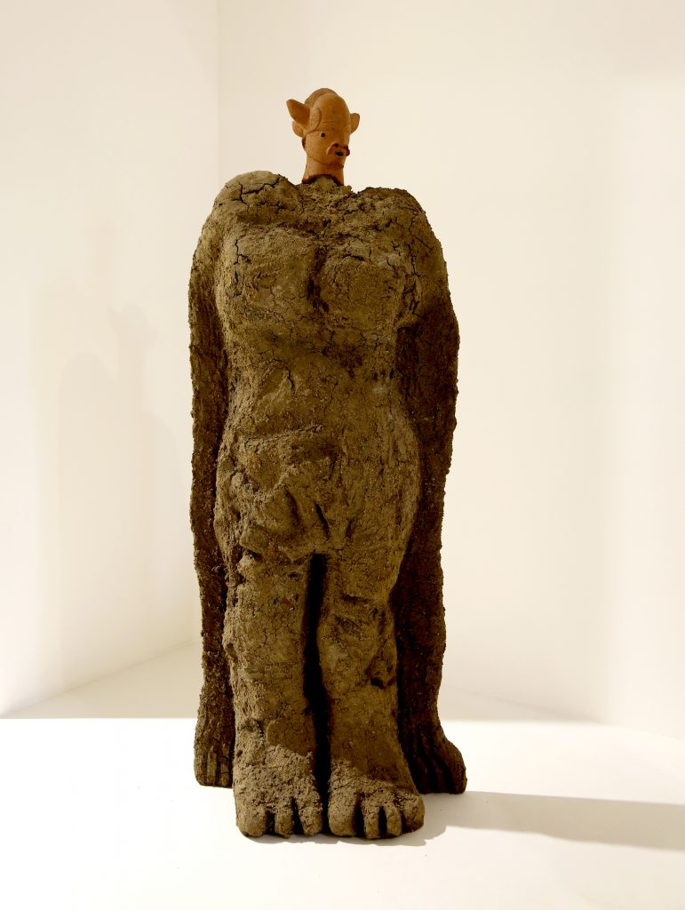 Ali Cherri, detail of <i>Titans</i> (2022). Courtesy of Galerie Imane Farès, Paris.
