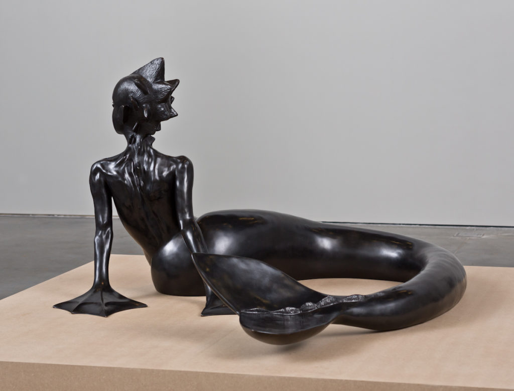 Wangechi Mutu, Water Woman (2017). Courtesy of the Baltimore Museum of Art.