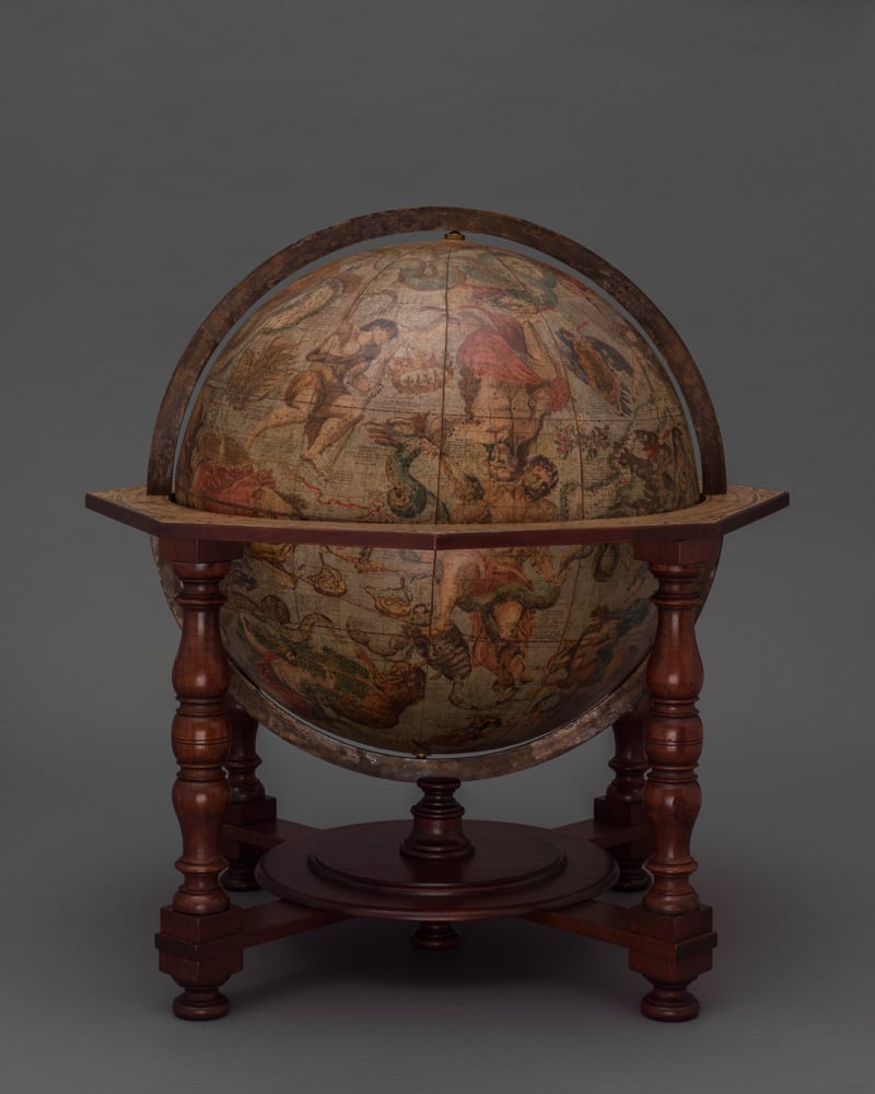 Vincenzo Coronelli, Celestial globe (Venice, 1699). Photo courtesy of the Beinecke Rare Book and Manuscript Library, Yale University.