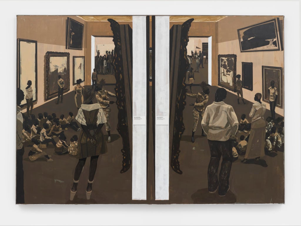 Kerry James Marshall, <i>Untitled (Underpainting)</i> (2018). ©Kerry James Marshall. Courtesy the artist and David Zwirner.