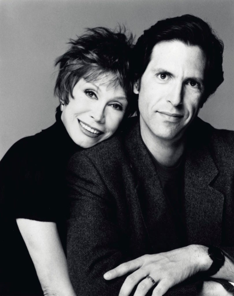 Mary Tyler Moore with her husband, Dr. Robert Levine. Photo: Patrick Demarchelier.