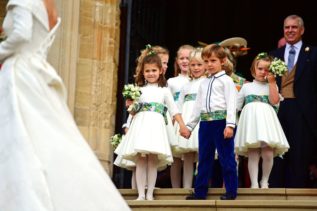 flower girls and page boys