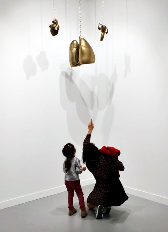 Mai-Thu Perret at David Kordansky Gallery. Photo courtesy artnet News.