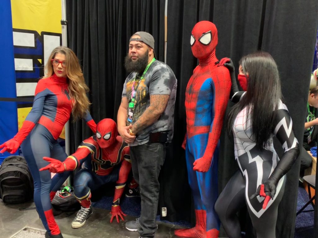 Costumed guests at New York Comic Con. Photo by Sarah Cascone.