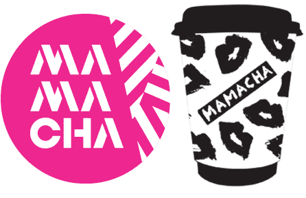 MoMaCha has renamed itself MAMACHA and debuted a new logo after MoMA was granted a preliminary injunction in its trademark infringement case. Image courtesy of MAMACHA.