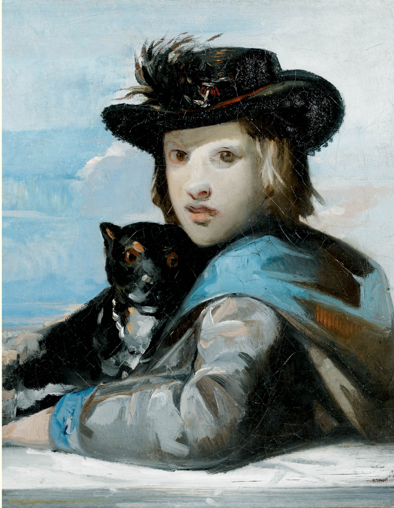 Pierre Bergé would tell people this 19th-century French painting was by Eduoard Manet. Courtesy of Sotheby's Paris.