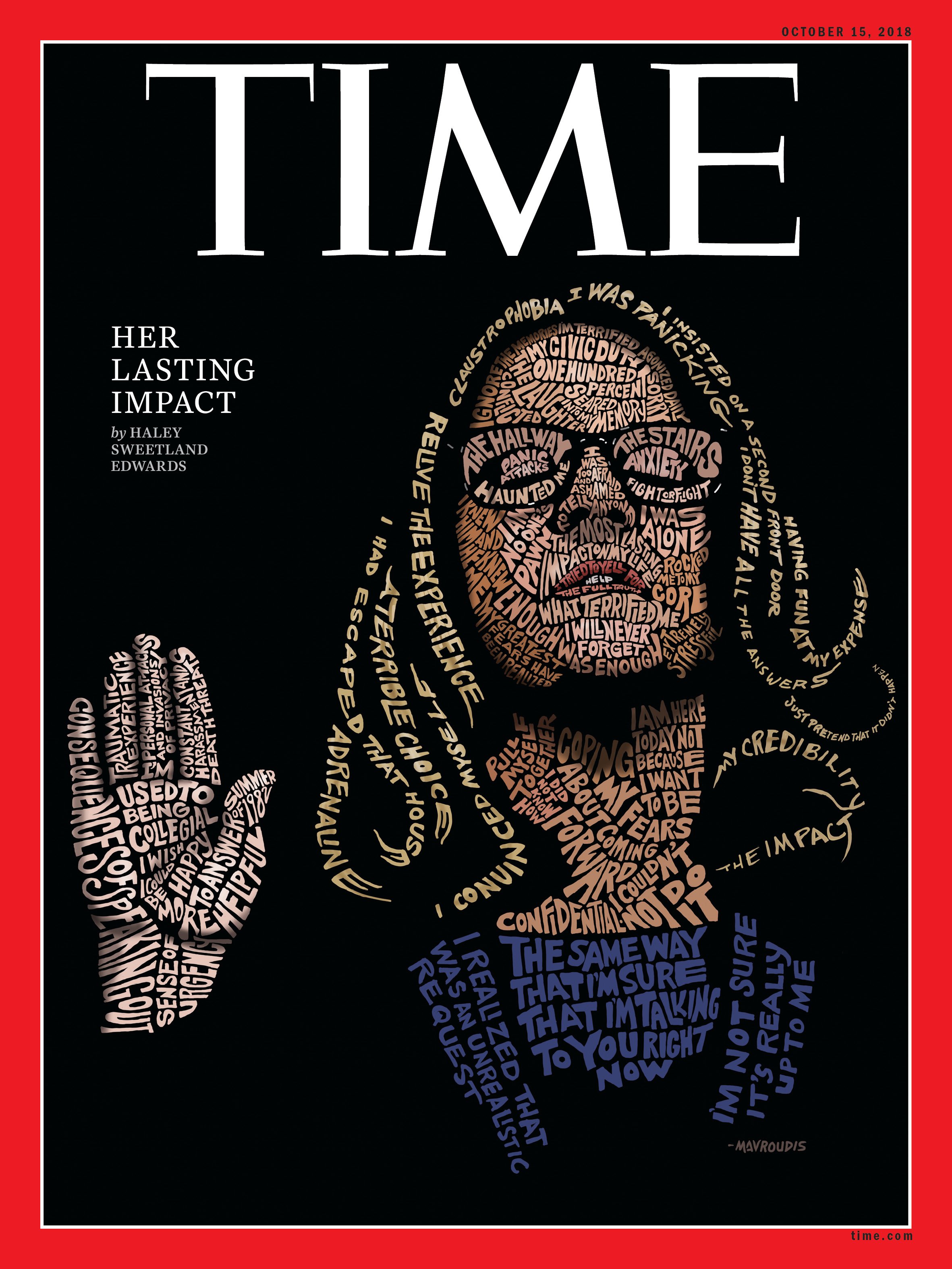 Art Industry News: TIME's Eloquent Artistic Tribute to Christine Blasey Ford  + Other Stories