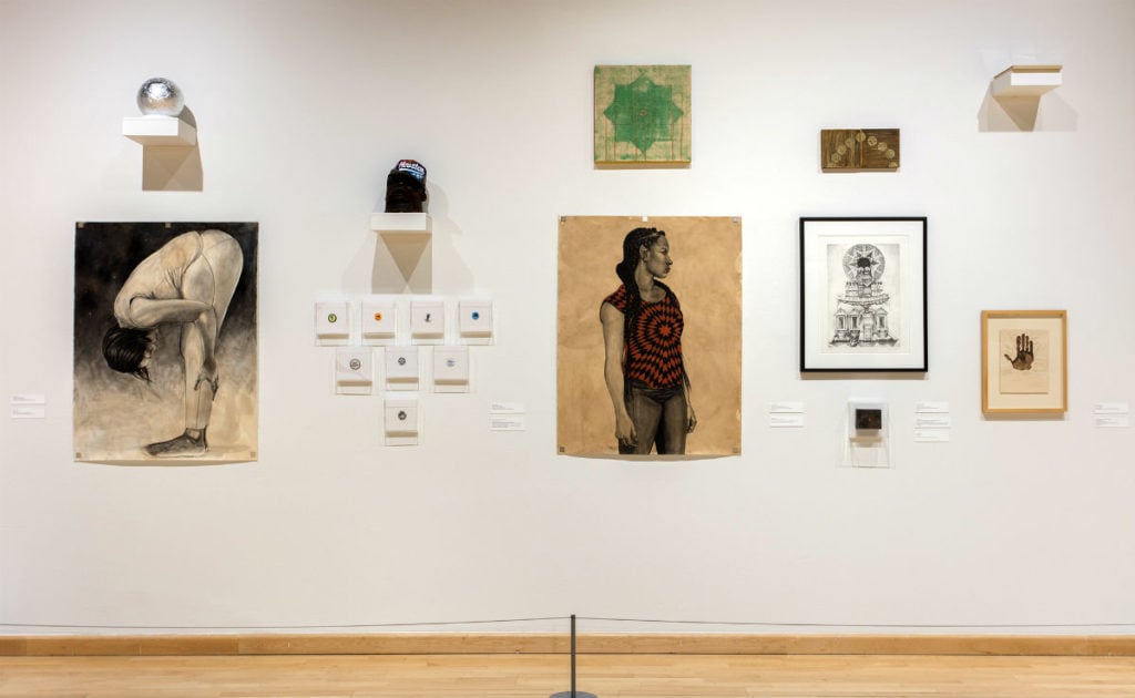 Installation View of “Devotion” at CAAM. Photo by Brian Forrest.