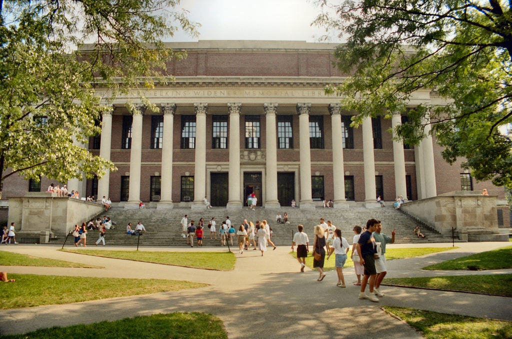 The Widener Library at Harvard University. Image courtesy of Flickr.