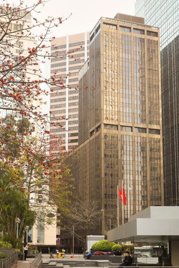 St. George's building in Hong Kong is the site of Lévy Gorvy's new gallery. Image courtesy of Lévy Gorvy 