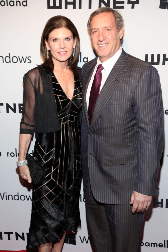 Nancy Crown and A. Steven Crown at the 2012 Whitney Gala. ©Patrick McMullan. Photo courtesy A. De Vos/PatrickMcMullan.com.