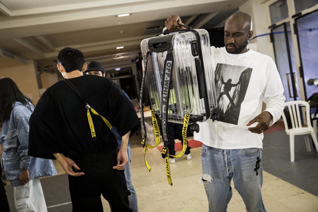Virgil Abloh: streetwear and design objects