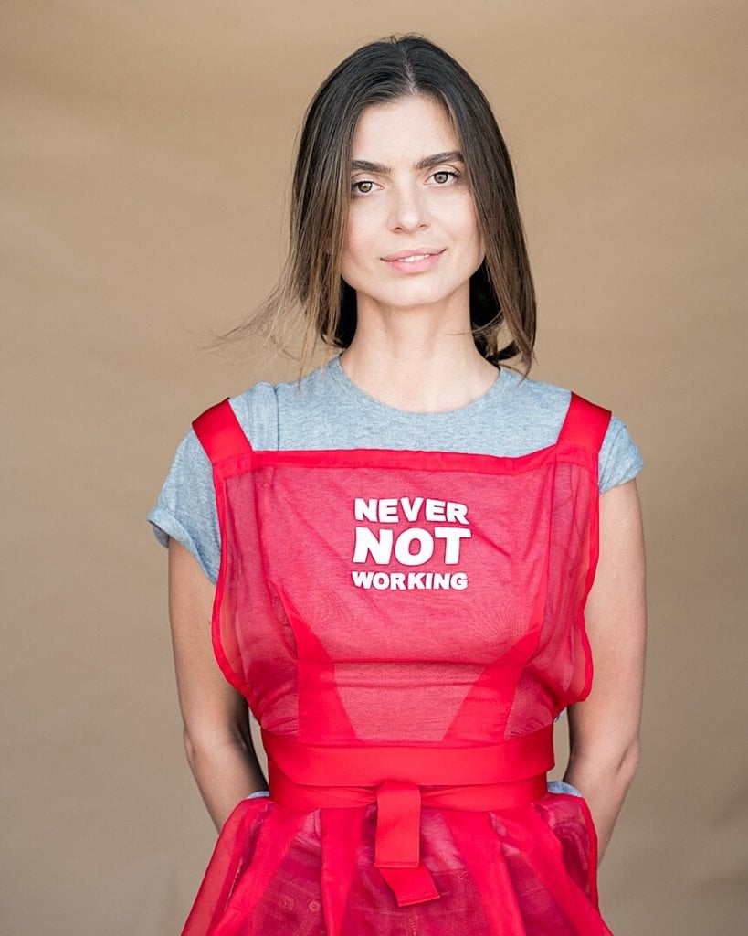 Ekaterina Juskowski, #NeverNotWorkingPhoto courtesy of the Miami Girls Foundation.