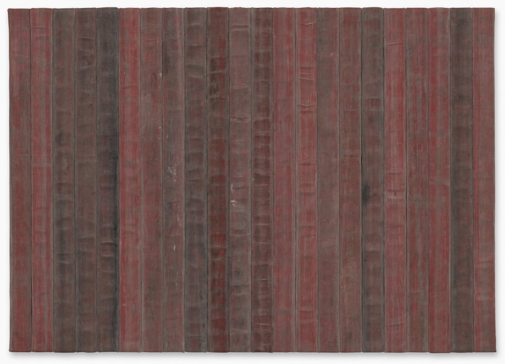 Theaster Gates, A Flag for the Least of Them (2018). Courtesy the artist and Sotheby's.