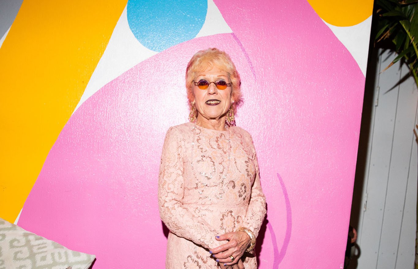 Judy Chicago. Photo by Carl Timpone courtesy of BFA.