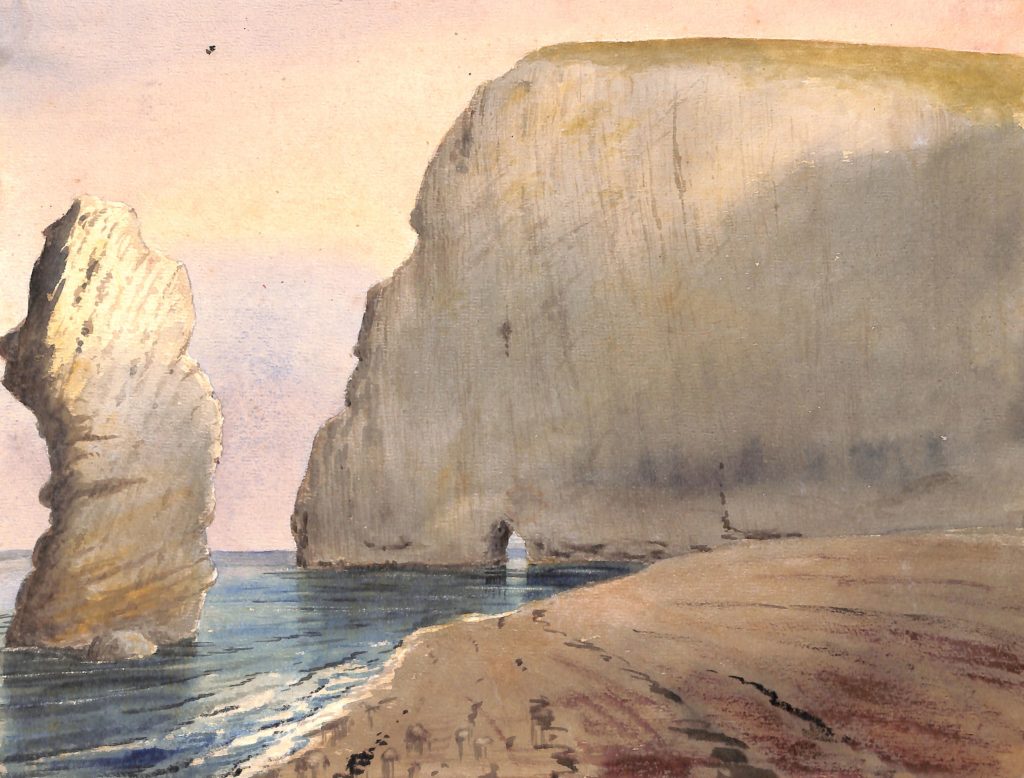 Henry Joseph Moule, <i>Bats Hole</i>, undated. Image © Dorset County Museum.