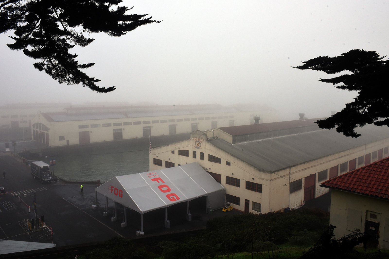 FOG Design+Art at the Fort Mason Center for Arts and Culture. Photo courtesy of FOG Design+Art.