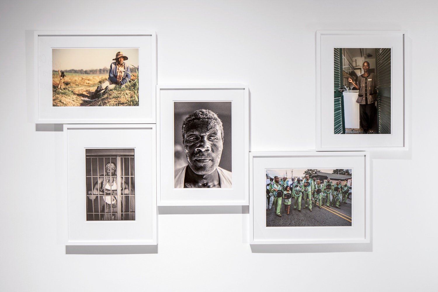 "Keith Calhoun and Chandra McCormick: Labor Studies." Installation view, Contemporary Arts Center, New Orleans, 2018. Photo: Alex Marks