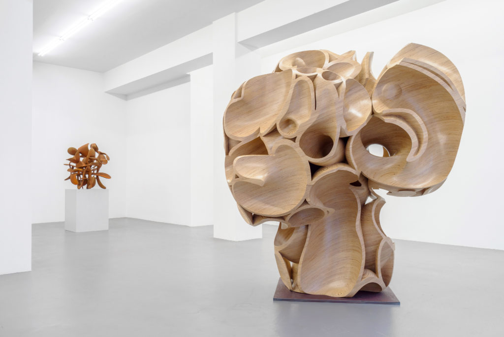 Installation view of “Tony Cragg,” 2019. Courtesy of Buchmann Galerie.