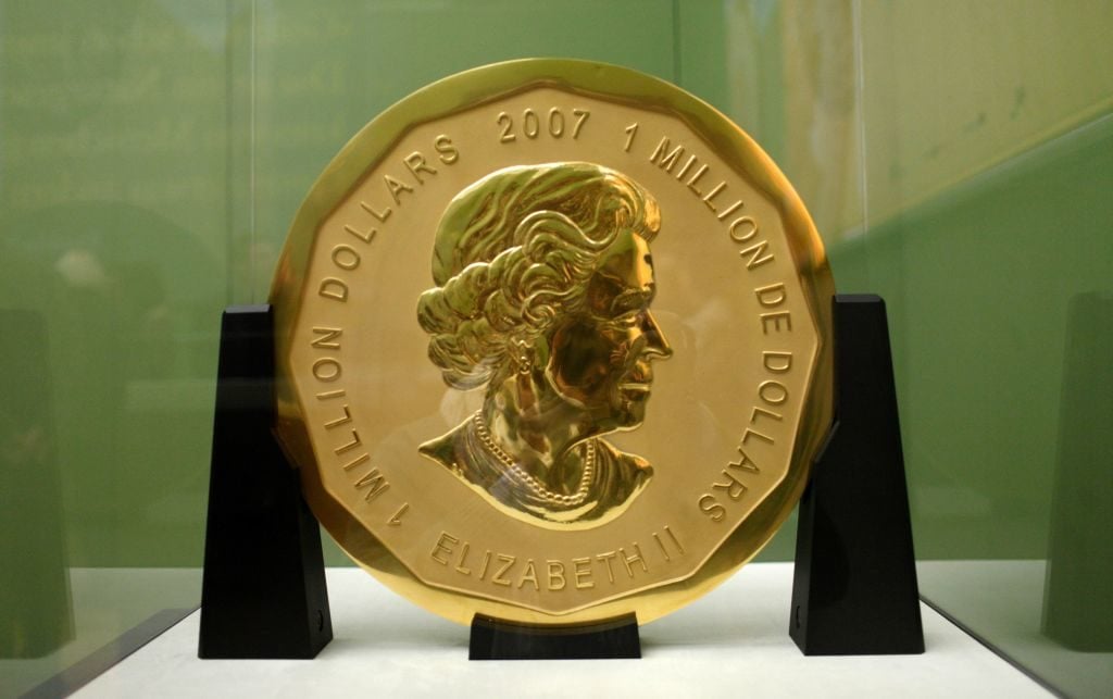Skateboarding Thieves Stole A Giant 4 Million Coin From A Museum